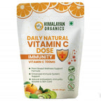 Himalayan Organics Daily Natural Vitamin C Dose Immunity + | Grocsy