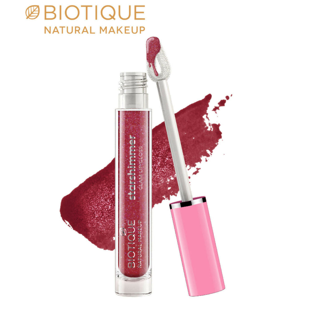 Biotique Starshimmer Glam Lip Gloss - Daring Desire | Grocsy