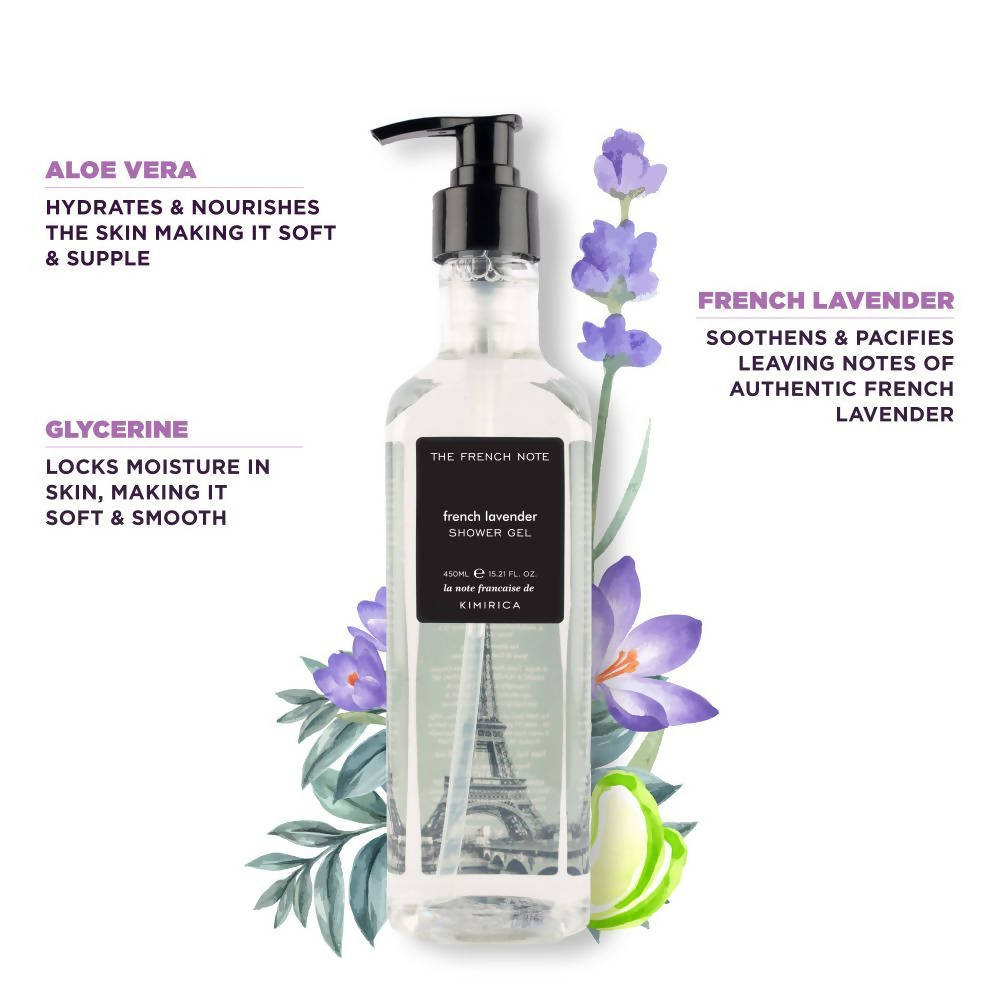 Kimirica The French Note French Lavender Shower Gel | Grocsy