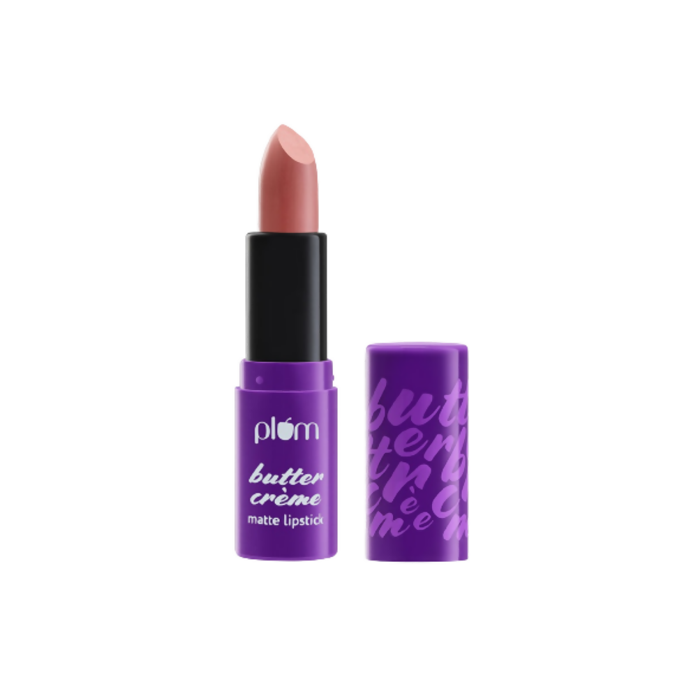 Plum Butter Crème Matte Lipstick Nude Bloom - 121 (Pink Nude) | Grocsy