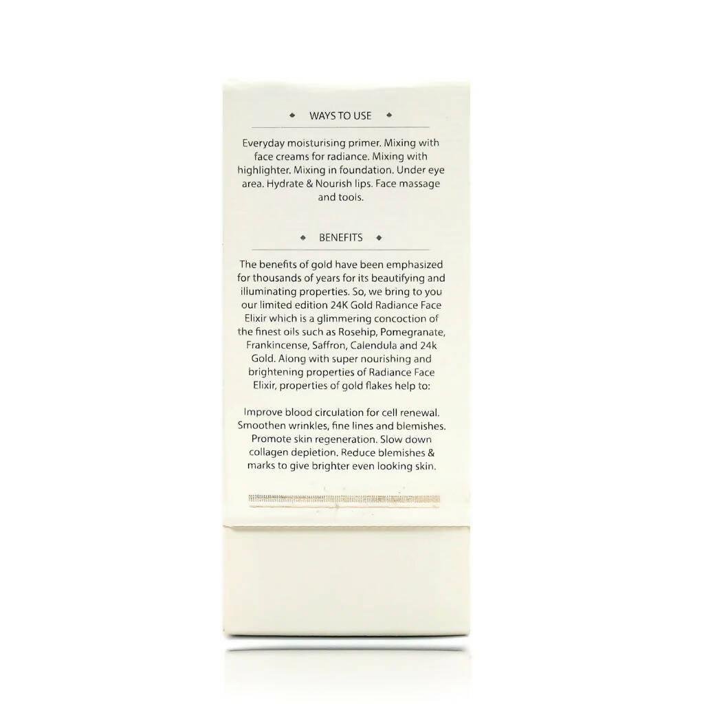 Februus Organics 24K Gold Face Elixir Collagen Booster | Grocsy