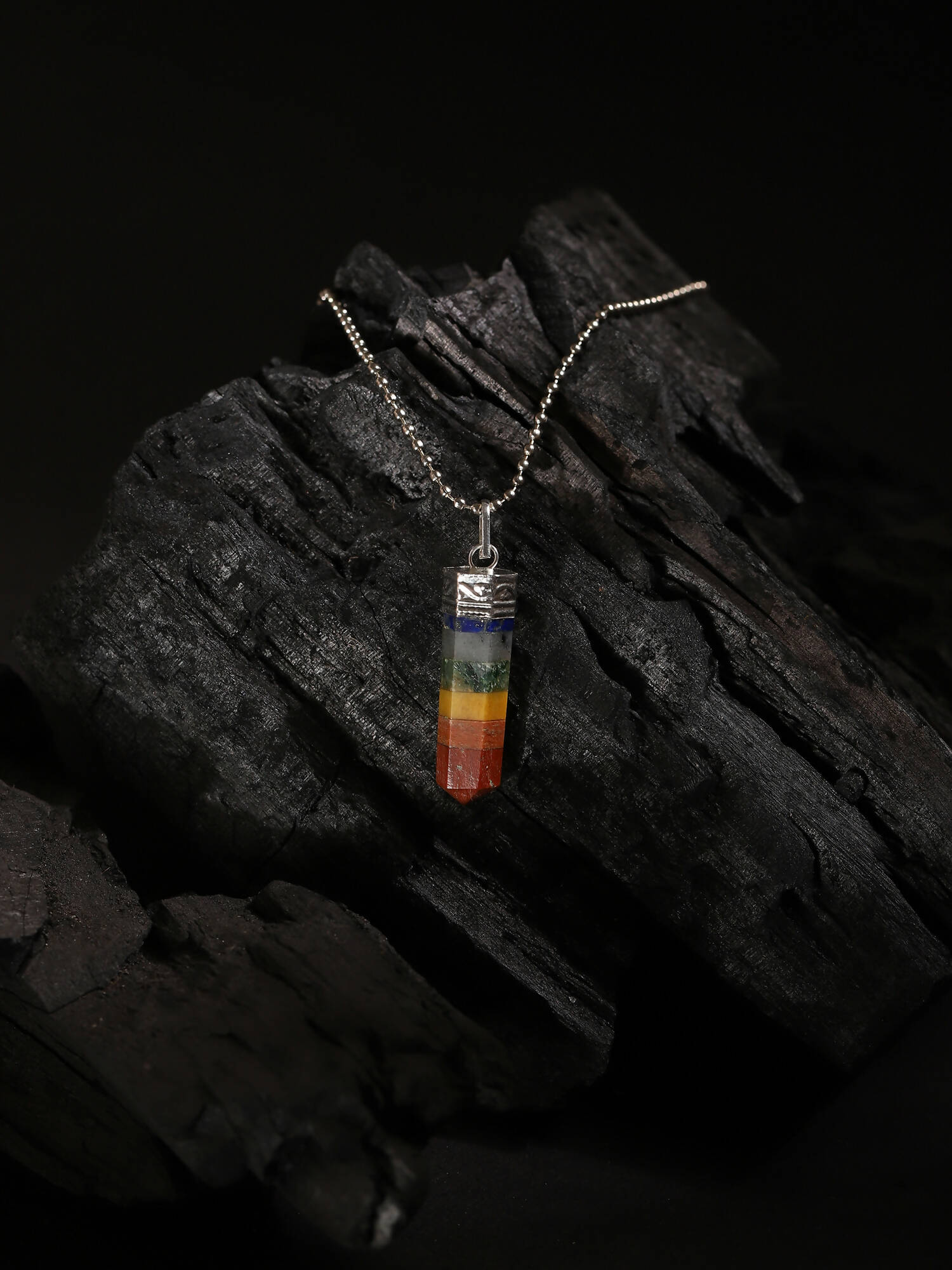 Silver-Plated Necklace - Ruby Raang | Grocsy