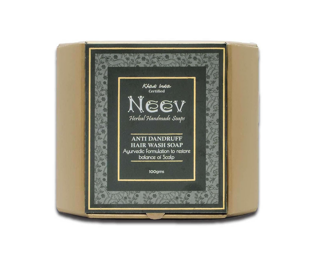 Neev Herbal Handmade Soap Anti Dandruff Hair Wash Soap Ayurvedic | Grocsy