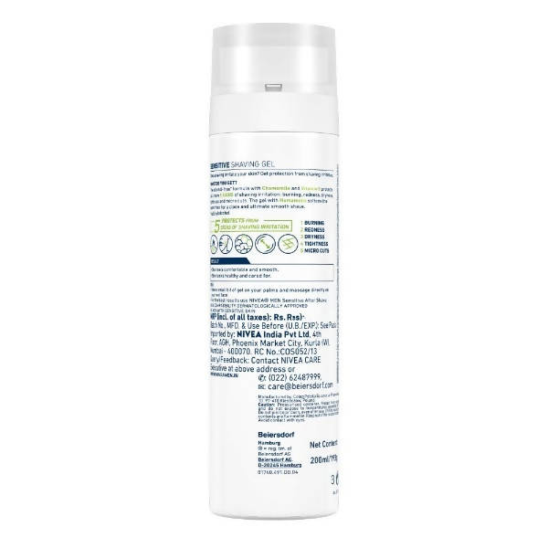 Nivea Men Sensitive Shaving Gel | Grocsy