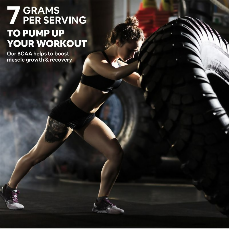 Carbamide Forte BCAA Powder With 2:1:1 Ideal Ratio - Orange Flavour | Grocsy