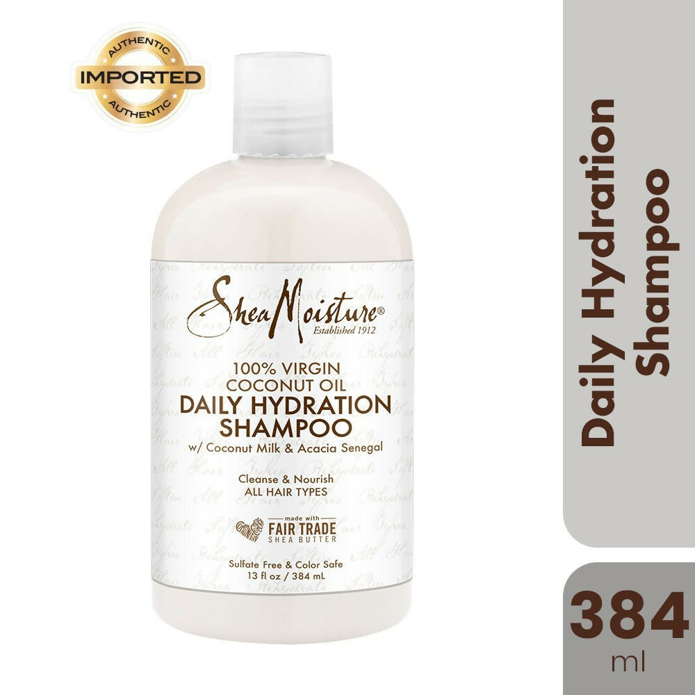 Shea Moisture 100% Virgin Coconut Oil Daily Hydration Shampoo | Grocsy