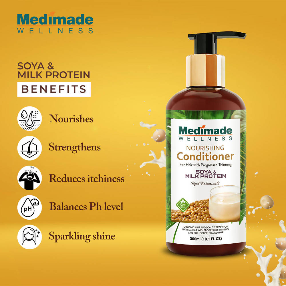 Medimade Wellness Nourishing Conditioner With Soya & Milk Protein | Grocsy