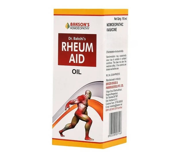 Bakson's Homeopathy Rheum Aid Oil | Grocsy