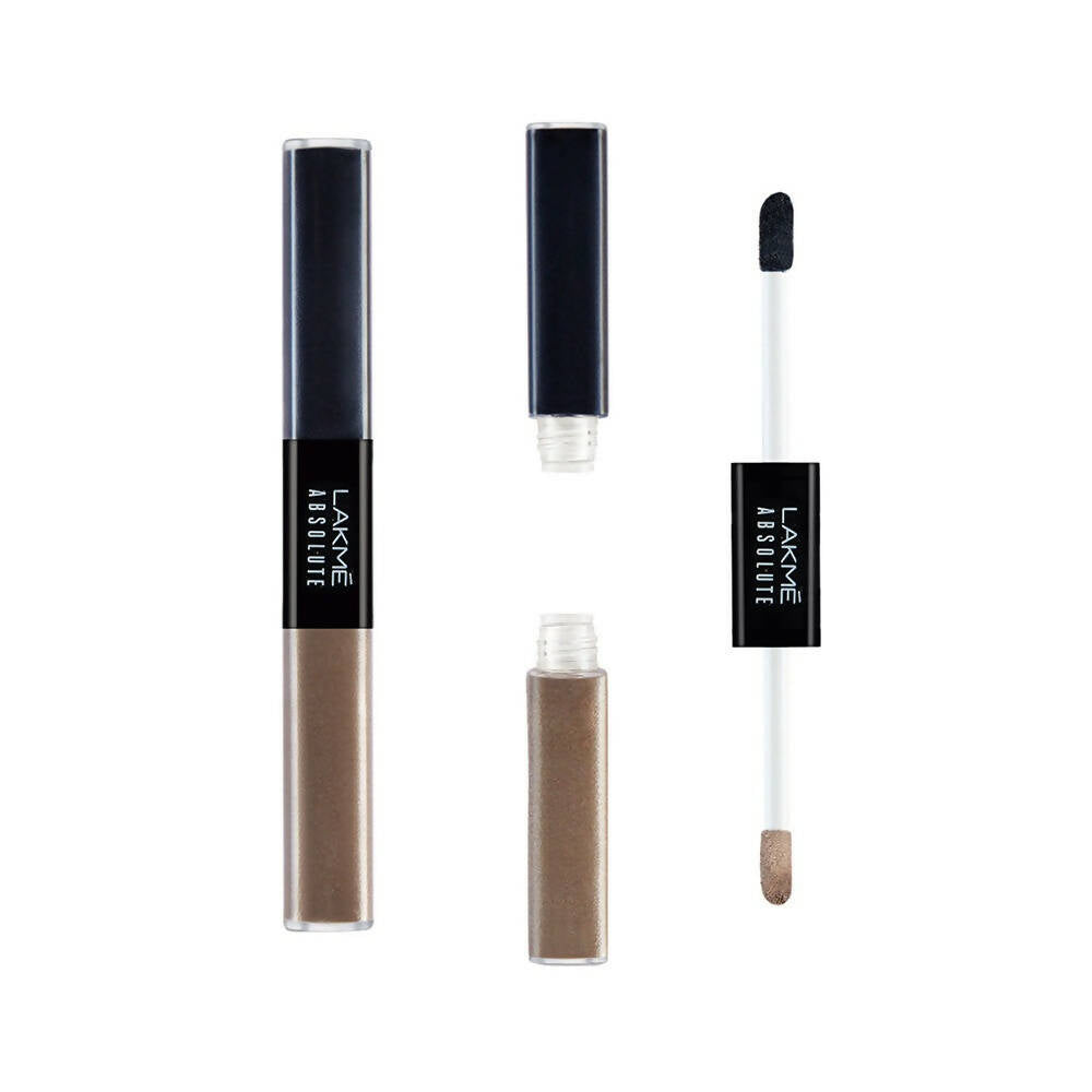 Lakme Absolute Explore Liquid Eye Shadow - Cashmere Love & Diamond Black | Grocsy