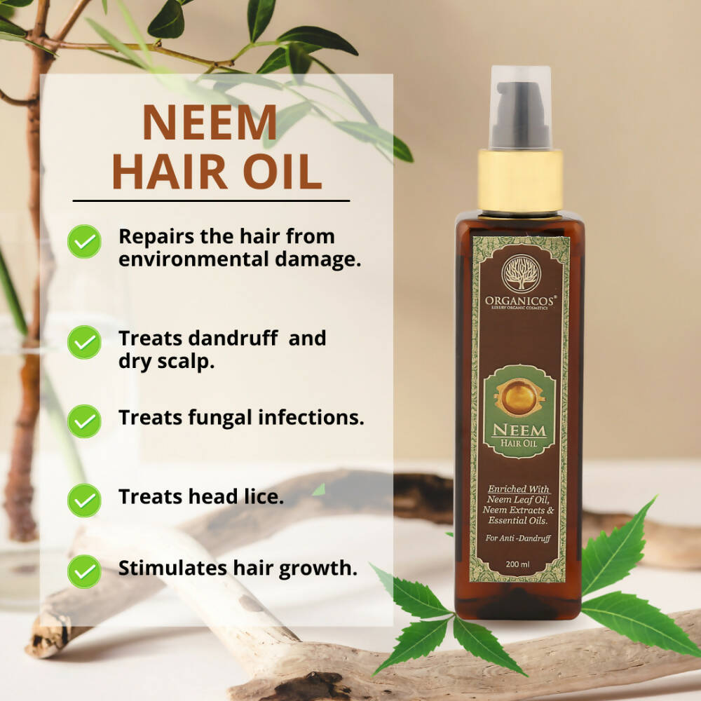 Organicos Neem Hair Oil | Grocsy