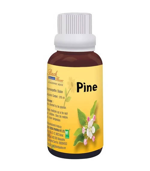 Bio India Homeopathy Bach Flower Pine Dilution | Grocsy
