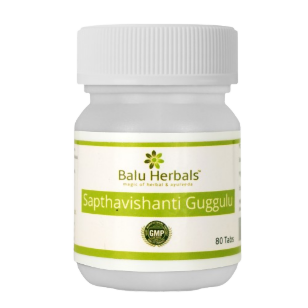 Balu Herbals Sapthavishanti Guggulu | Grocsy