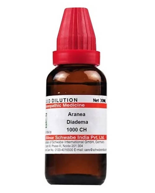 Dr. Willmar Schwabe India Aranea Diadema Dilution | Grocsy