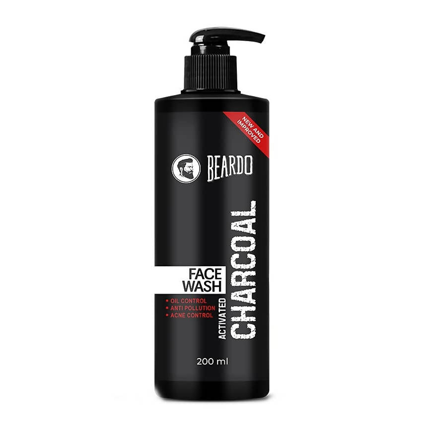 Beardo Activated Charcoal Face Wash | Grocsy