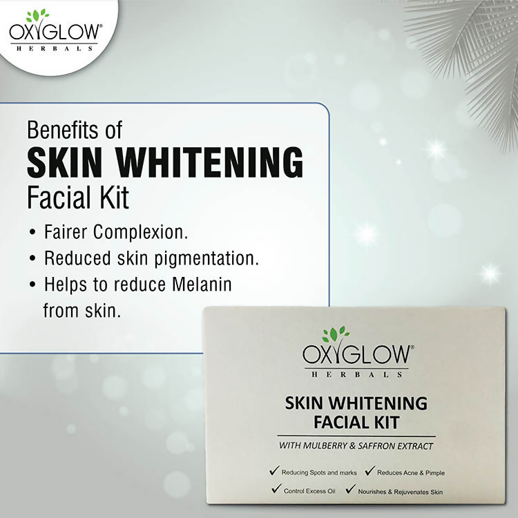 Oxyglow Herbals Skin Whitening Facial Kit | Grocsy