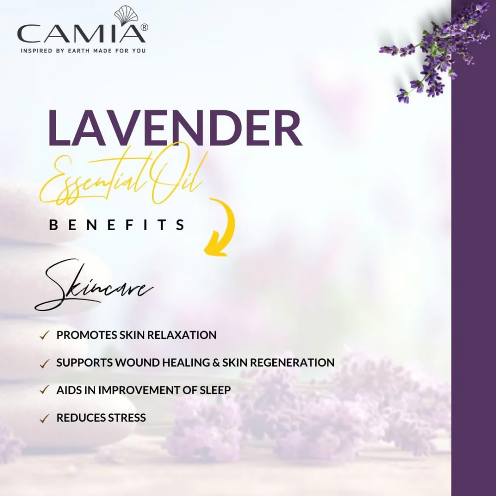 Camia Organic Lavender Essential Oil | Grocsy