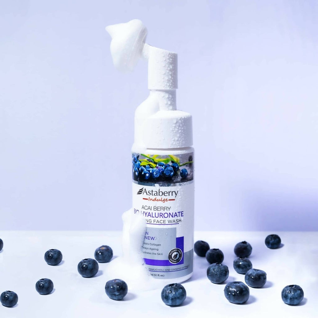 Astaberry Indulge Acai Berry Foaming Face Wash | Grocsy