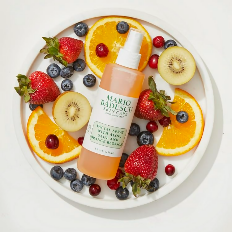 Mario Badescu Facial Spray With Aloe Sage & Orange | Grocsy