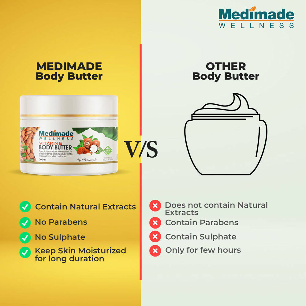 Medimade Wellness Vitamin E Body Butter | Grocsy