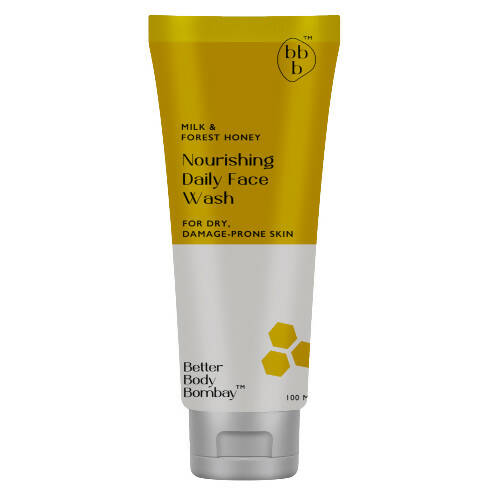 Better Body Bombay Milk & Forest Honey Nourishing Daily Face Wash | Grocsy