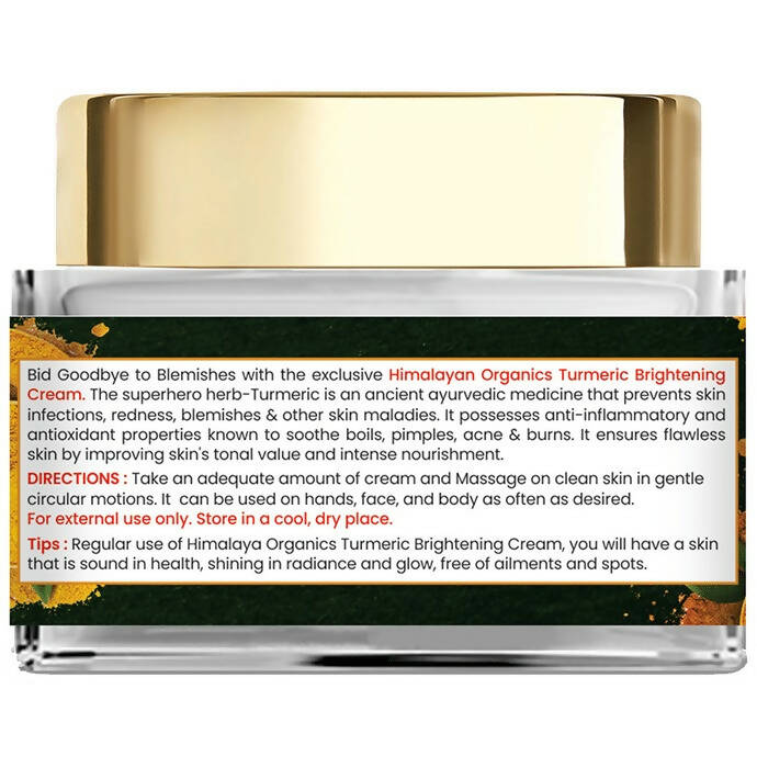 Himalayan Organics Turmeric Brightening Cream | Grocsy