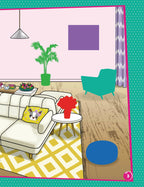 Dreamland Publications Barbie Dreamhouse Adventures -Dream House Decorate with Stickers | Grocsy