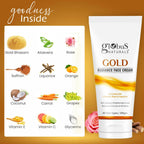 Globus Naturals Gold Radiance Anti Ageing & Brightening Face Cream | Grocsy