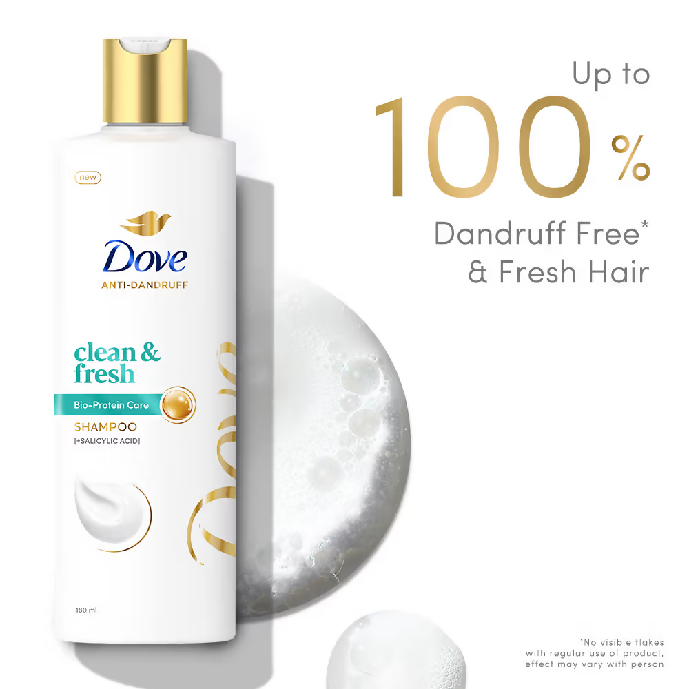 Dove Dandruff Clean & Fresh Shampoo for Clincally Proven | Grocsy