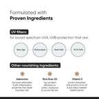 Minimalist SPF 50 Sunscreen Stick PA++++ With Adenosine, Rice Bran Oil & Vitamin E | Grocsy