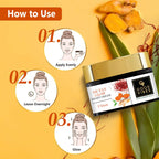 Good Vibes De-Tan Glow Night Cream Ubtan with Power of Serum, Tan free, Brightening, Pigmentation | Grocsy