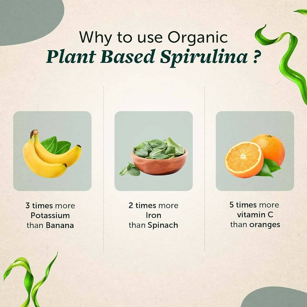 Neuherbs Organic Spirulina Tablets | Grocsy