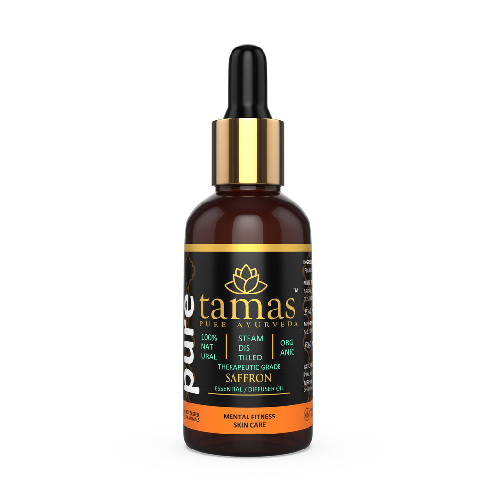 Tamas Pure Ayurveda Organic Saffron Essential Oil | Grocsy