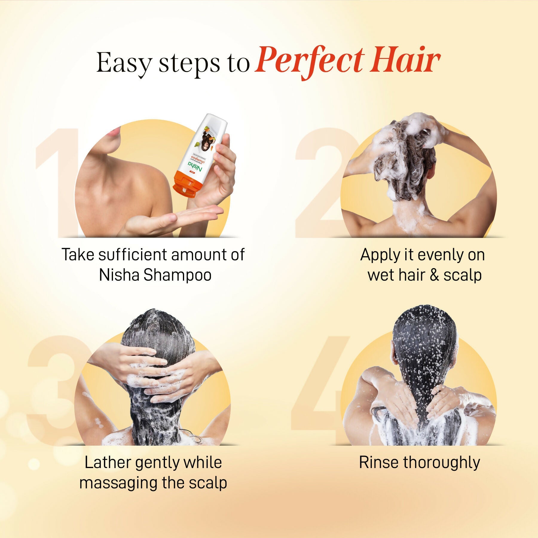 Nisha Almond And Olive Shampoo For Women & Men | Grocsy