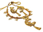 Kemp Designer White Necklace Set | Grocsy