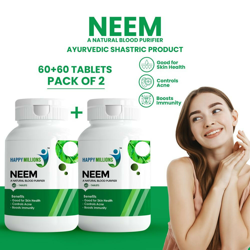 HappyMillions Neem Tablets | Grocsy