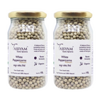 Tassyam Organics White Peppercorns | Grocsy