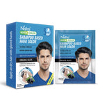Nisha Quick Color Shampoo Hair Color-Original Black | Grocsy