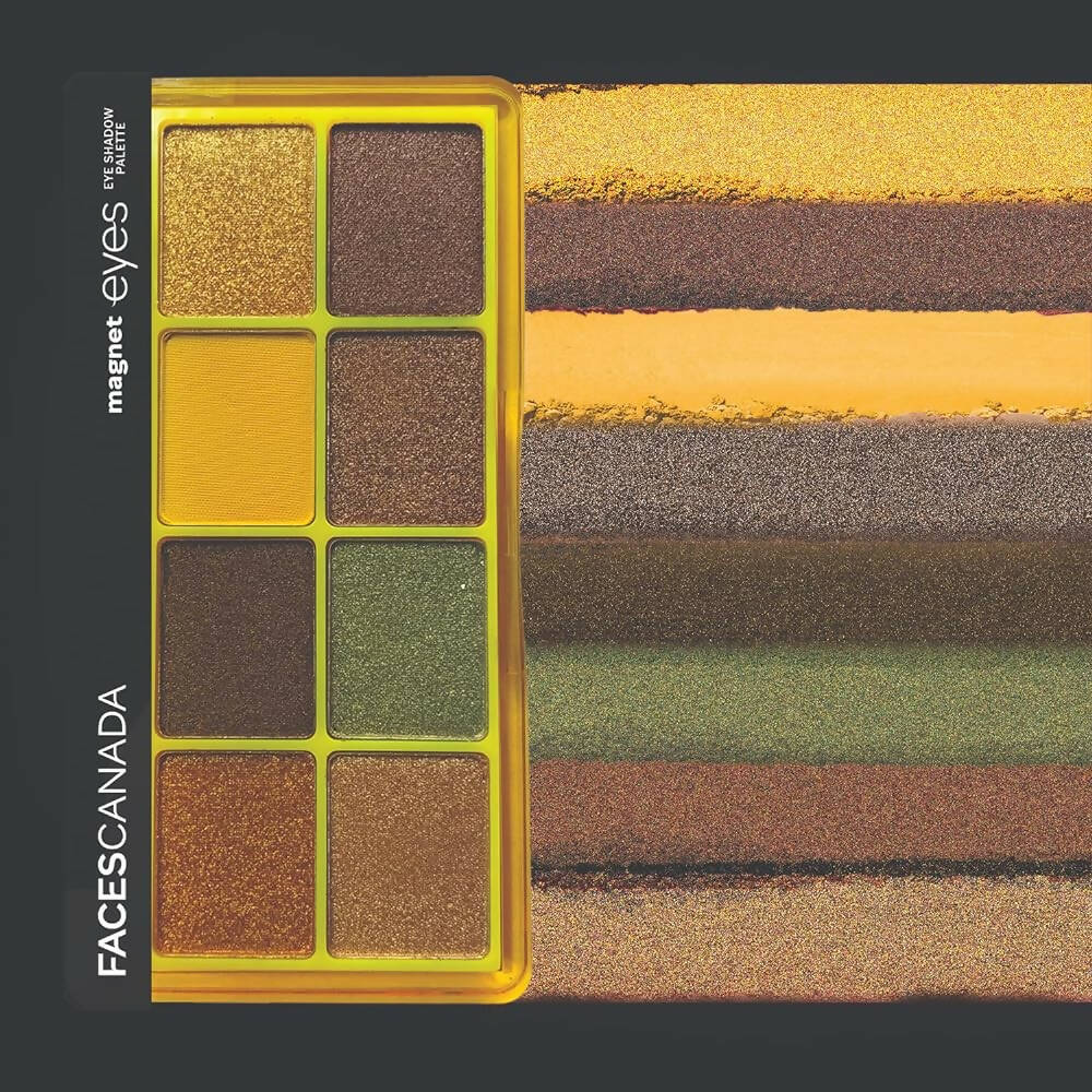 Faces Canada Magneteyes 8 in 1 Eyeshadow Palette - The Loyalists | Grocsy