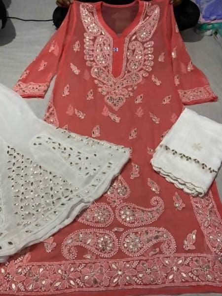 Arfa Fashion House New Collection Of Chikankari Gota Patti Lovers | Grocsy