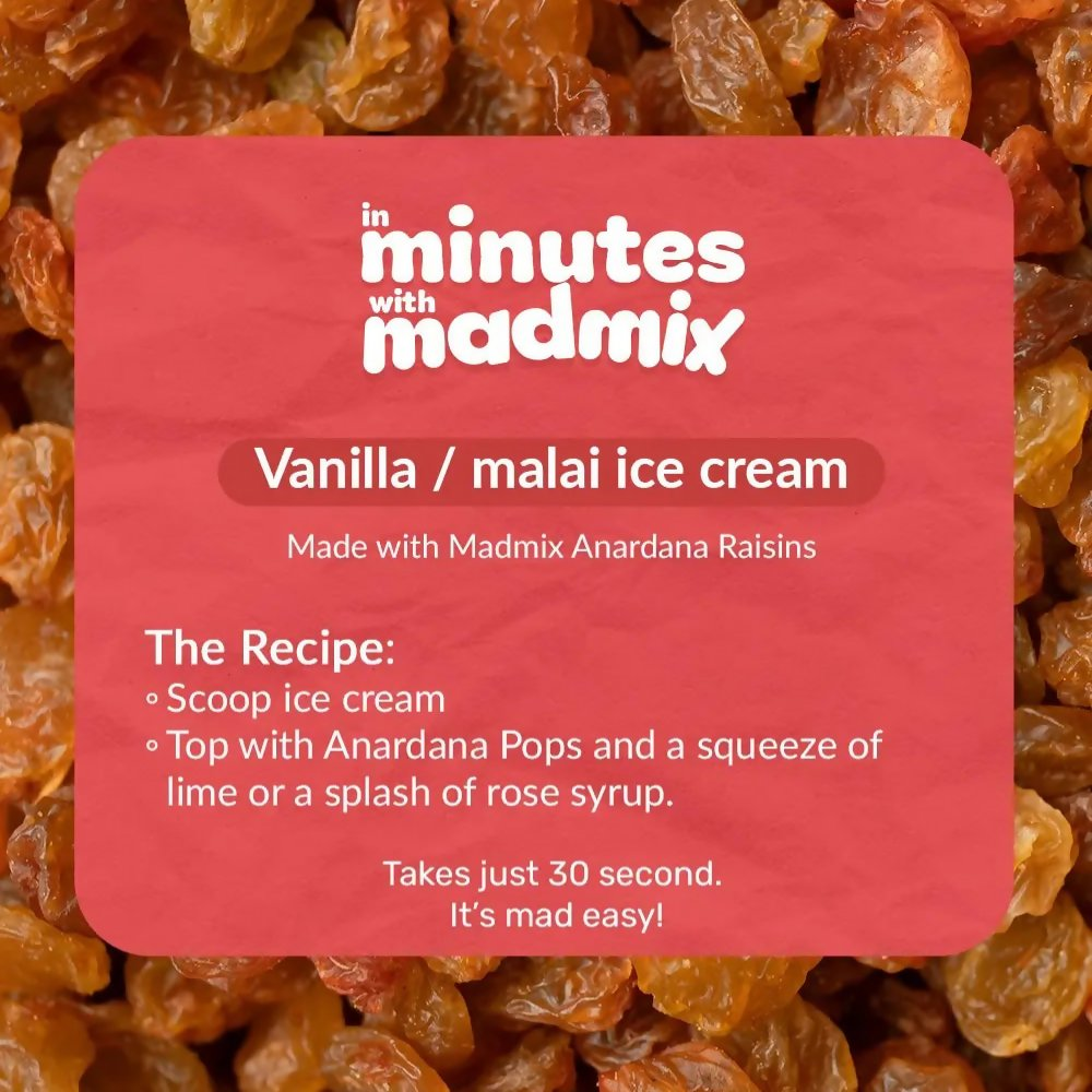Madmix Anardana Raisins | Grocsy