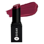 Sugar Never Say Dry Creme Lipstick - The Plum Diary (Vibrant Deep Berry) | Grocsy