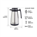 Dubblin Amaze Stainless Steel Kettle | Grocsy