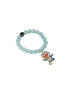 NVR Men & Women Sky Blue Artificial Beads Stylish Bracelet | Grocsy
