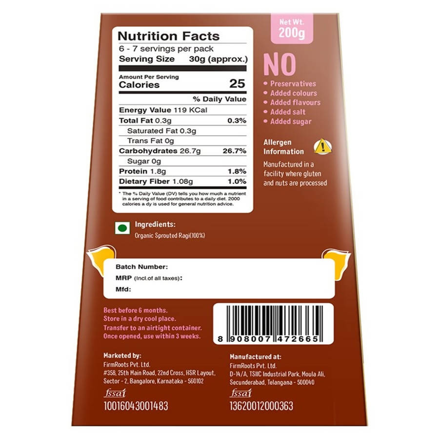 Timios Organic Ragi Porridge | Grocsy