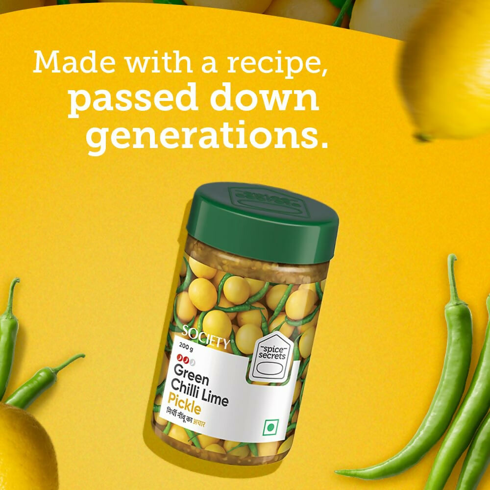 Society Chilli Lime Pickle Jar | Grocsy
