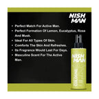 Nishman After Shave Cologne Lemon - Liquid Based | Grocsy