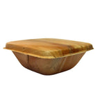 Eco Friendly Areca Leaf Tiffin Box ( Bowl With Plate) -500 ml | Grocsy