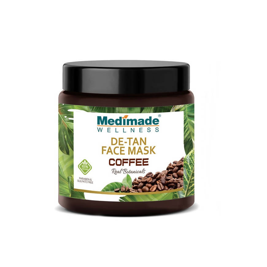 Medimade Wellness Coffee De-Tan Face Mask | Grocsy