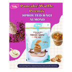 Vedas Kitchen Sprouted Ragi Almond Waffle/Pancake Premix | Grocsy