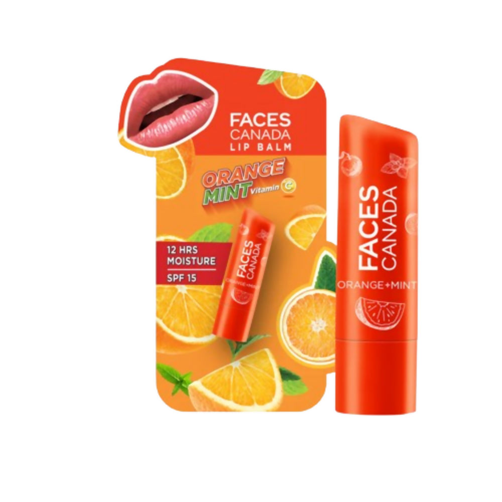 Faces Canada Vitamin C Lip Balm - Orange Mint | Grocsy